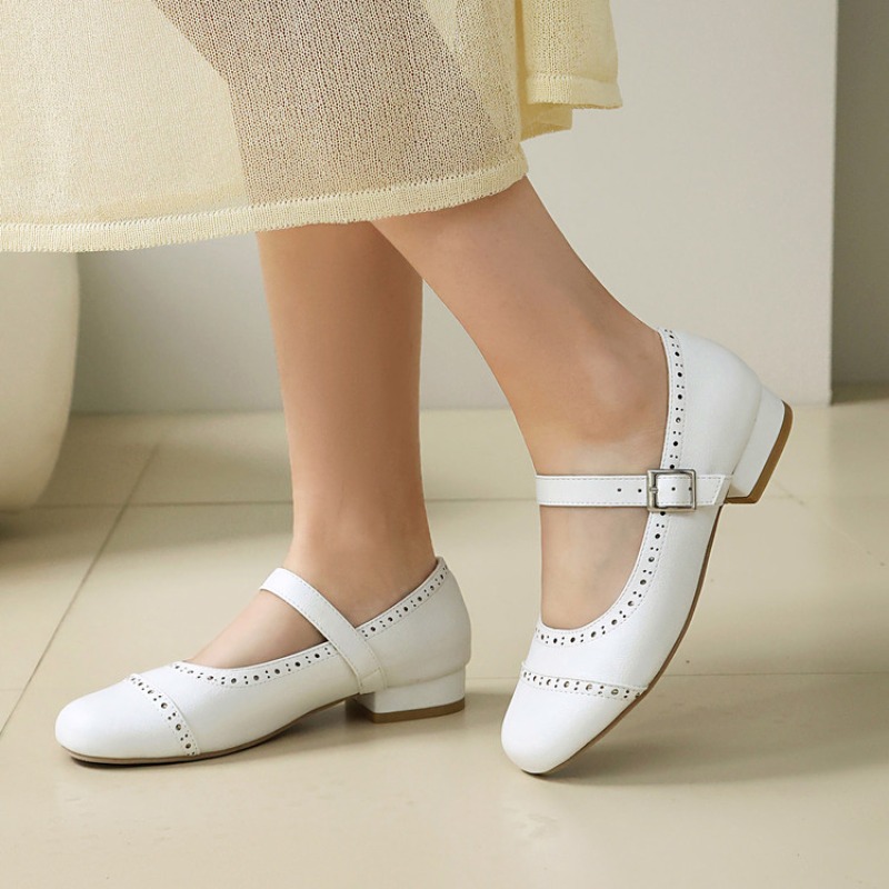 Street Fashion Shoes - 2026 Spring/Summer Fashion Pink Women's Round