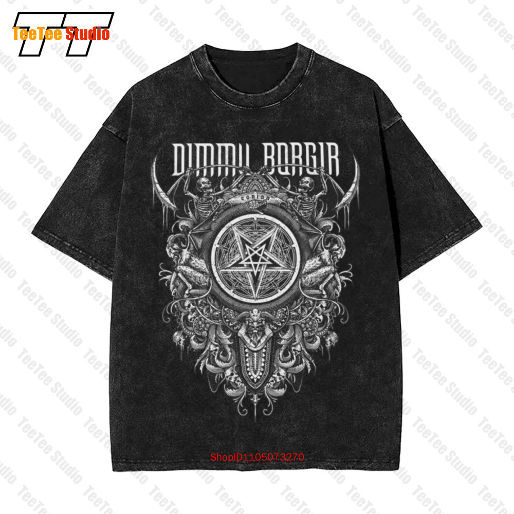 Street Fashion Usa - Dimmu Borgir Usa Vintage Oversized T-Shirt