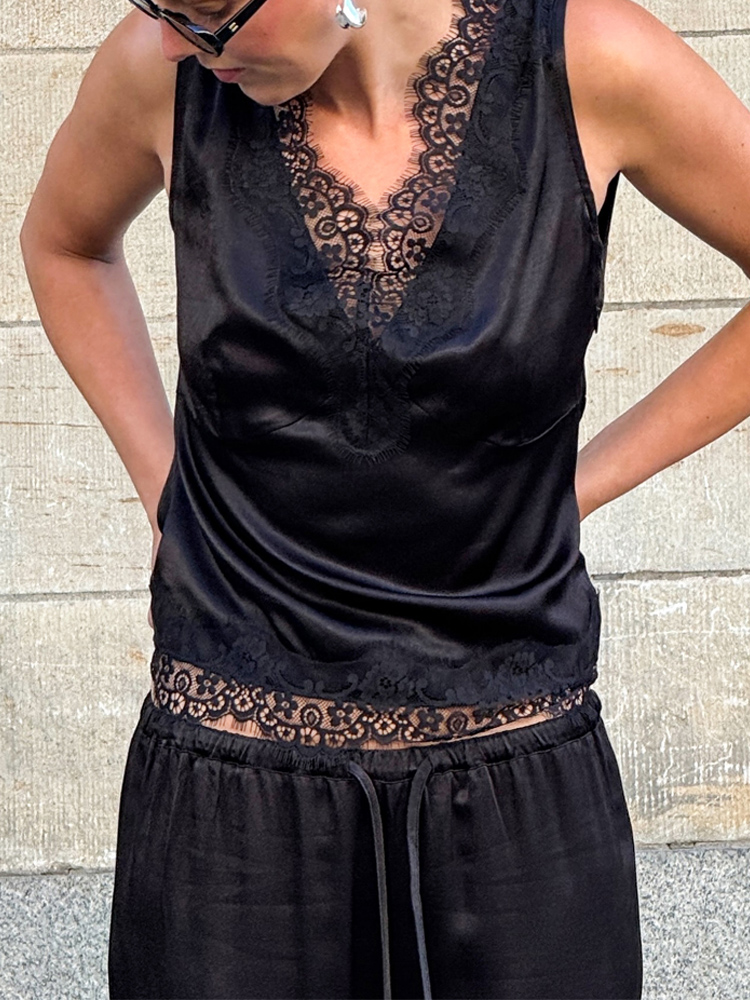 Street Fashion Vest - Casual V Neck Vest Top &