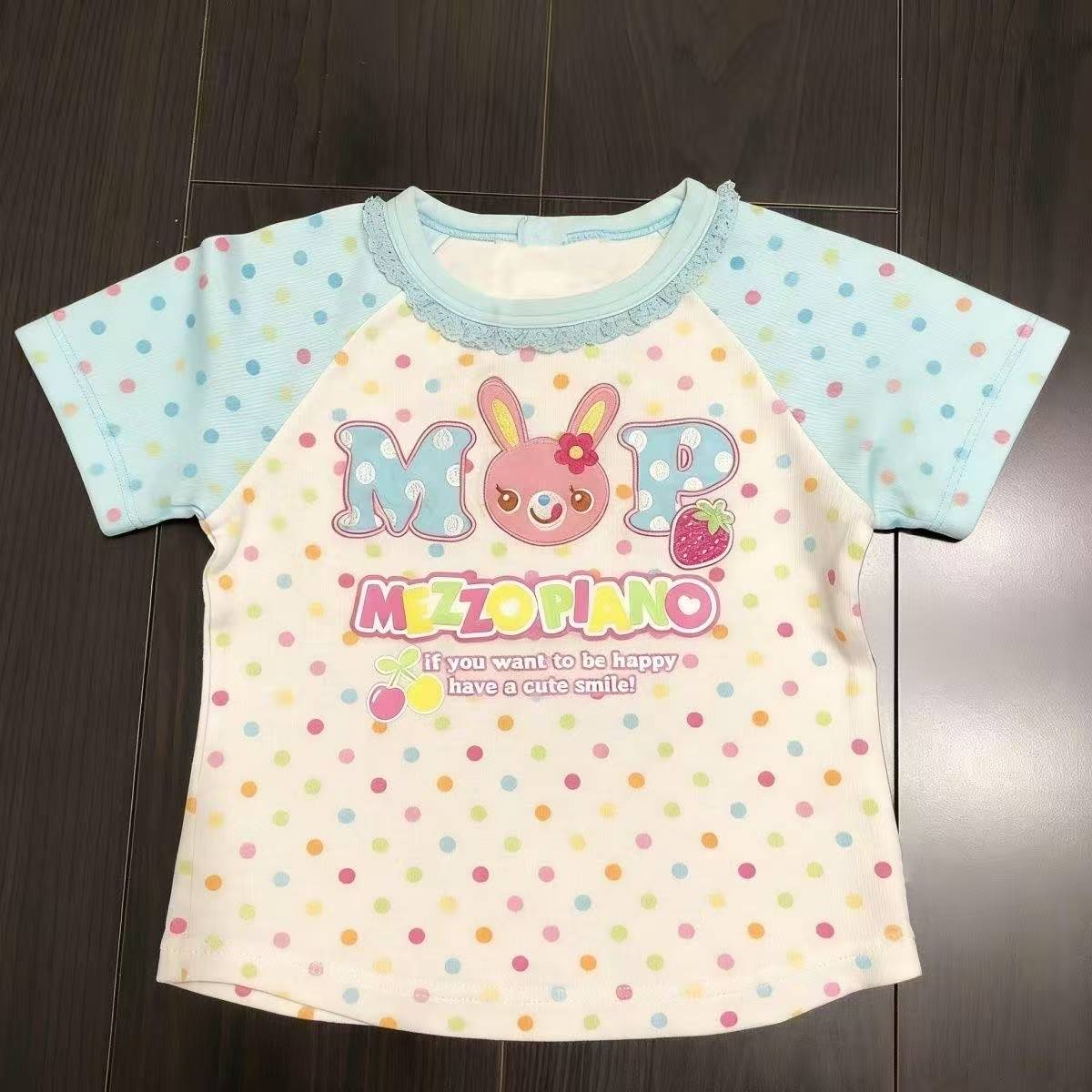 Vintage Kawaii Cute Short Slee - огляд і ціна Street Fashion In China