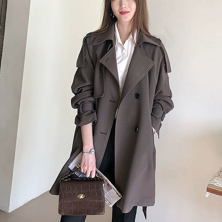 Brown Trench Women'S Fashionab - огляд і ціна Street Fashion China Beautiful Girls
