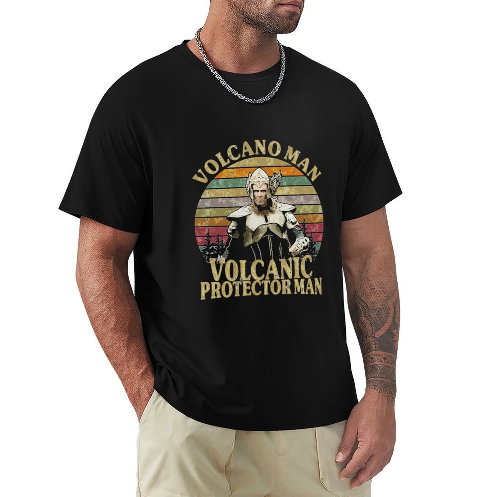 Volcano Man Essential T-Shirt  - огляд і ціна Street Fashion Essentials
