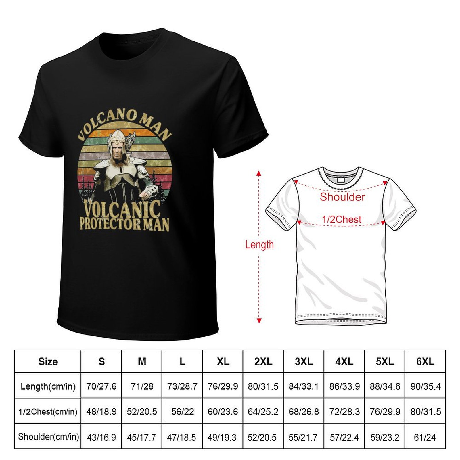 Volcano Man Essential T-Shirt  - огляд і ціна Street Fashion Essentials
