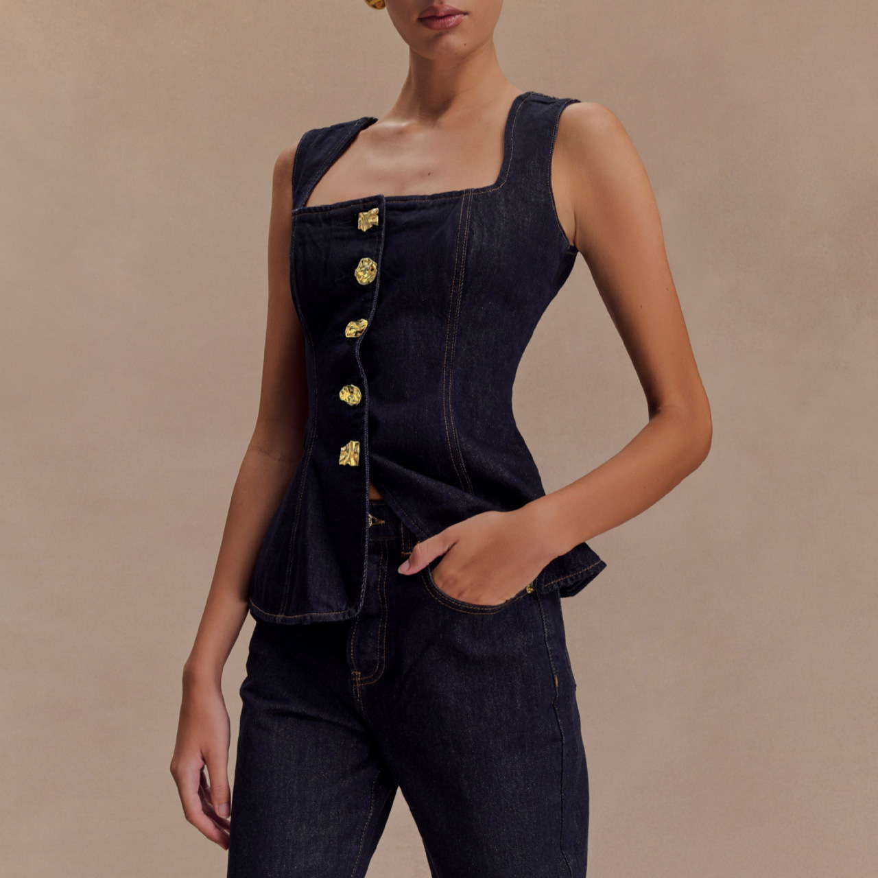 Summer Denim Pant Sets Women 2 - огляд і ціна Street Fashion Vest