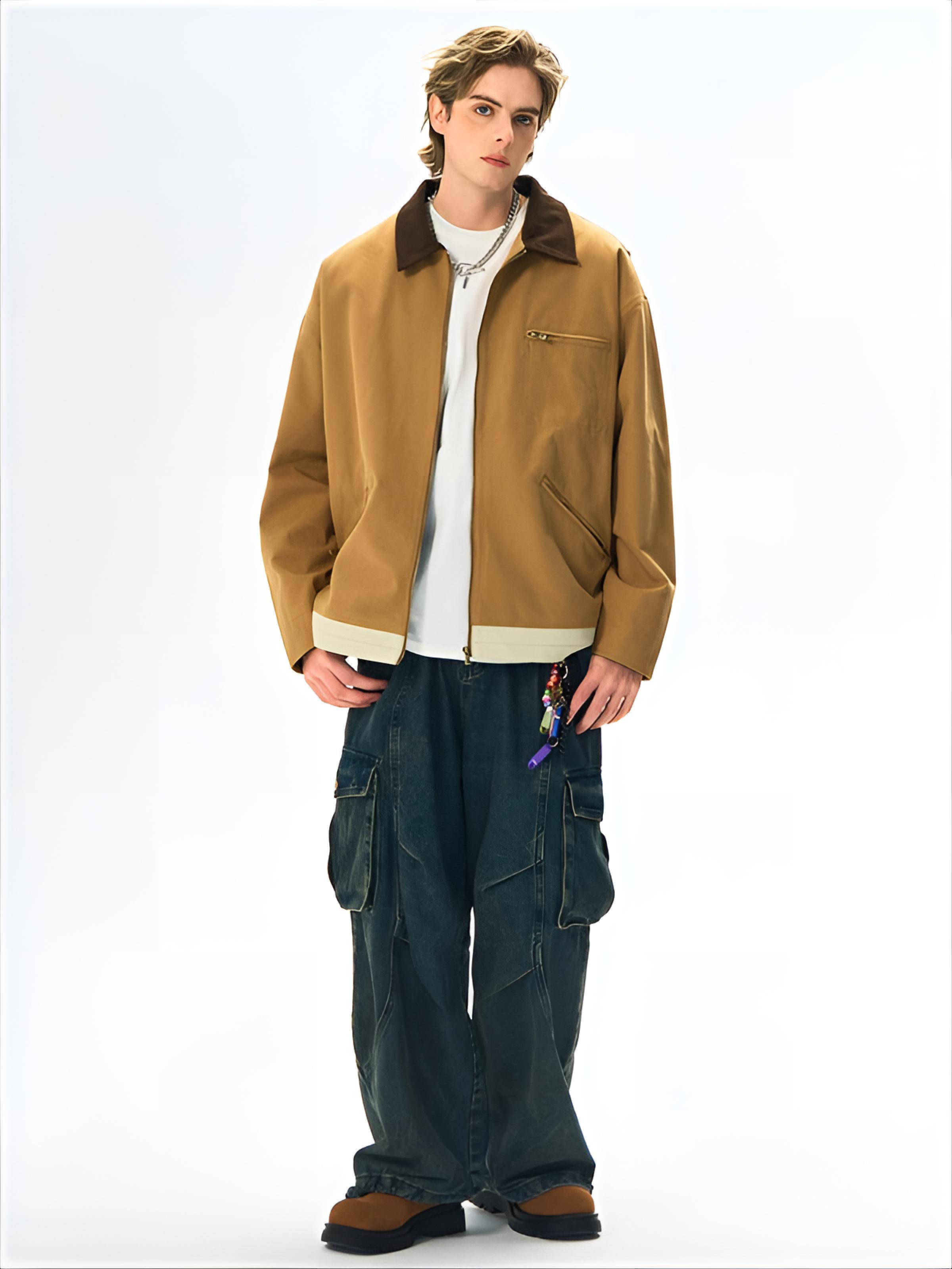 Mens Jacket Man Fashion Coats  - огляд і ціна Street Fashion Culture