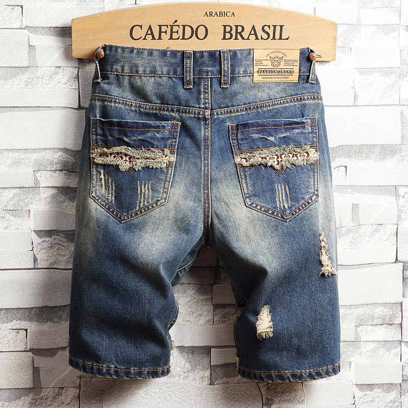 Ripped Hip-hop Denim Shorts Me - огляд і ціна Street Fashion Jeans