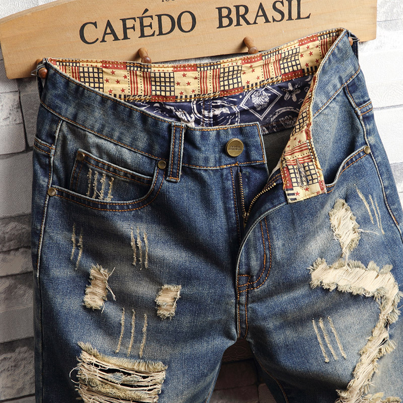 Ripped Hip-hop Denim Shorts Me - огляд і ціна Street Fashion Jeans
