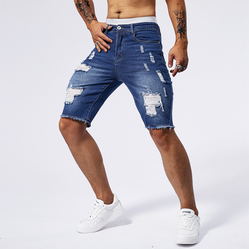 2025 Summer New Men's Ripped D - огляд і ціна Street Fashion Jeans