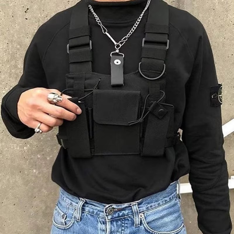Functional Tactical Chest Bag  - огляд і ціна Street Fashion Vest