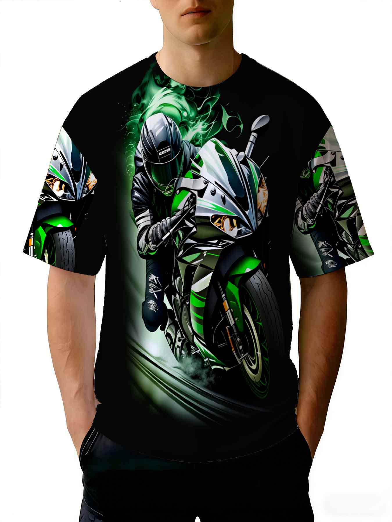 2026 new printed T-shirt  Men' - огляд і ціна Street Fashion Culture