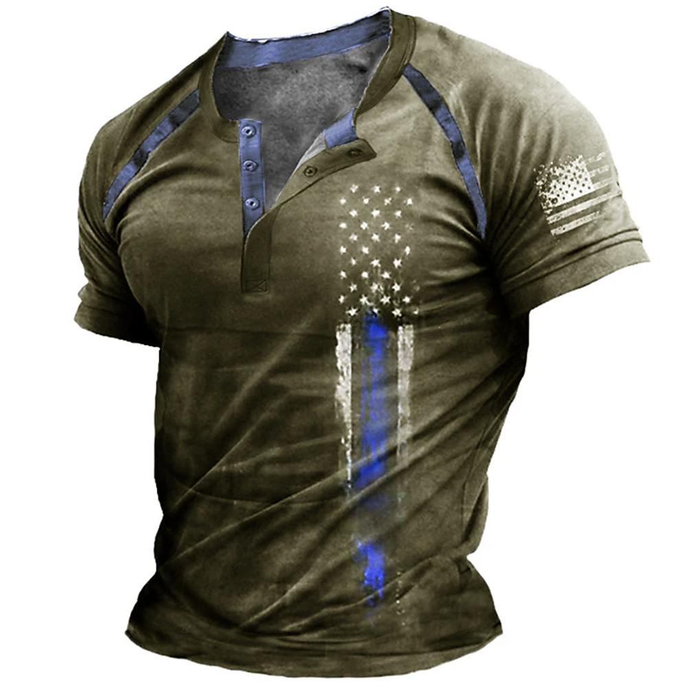 Funny 3D American Flag Print M - огляд і ціна Street Fashion Usa