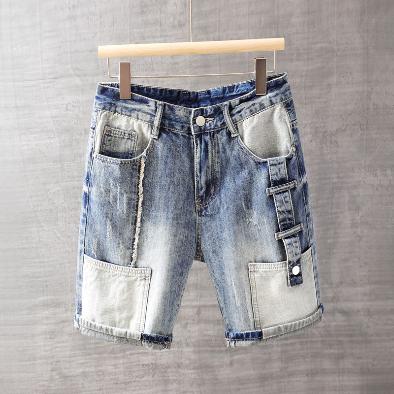 Men's Short Jeans Pants with P - огляд і ціна Street Fashion Jeans