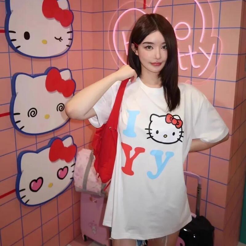 Short-Sleeved Sanrio Summer Pu - огляд і ціна Street Summer Fashion