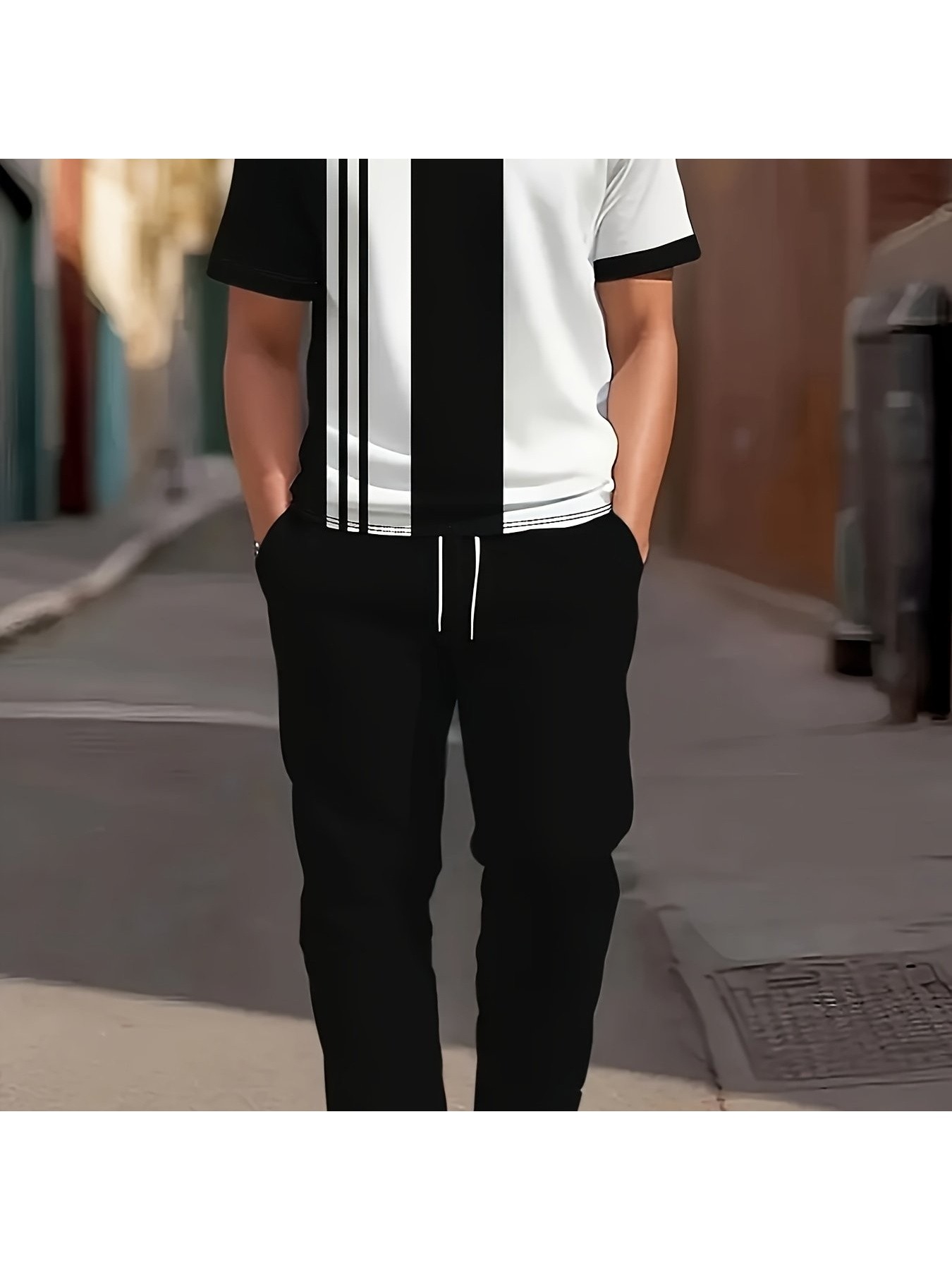 2026 Summer New Men's Short-Sl - огляд і ціна Street Summer Fashion