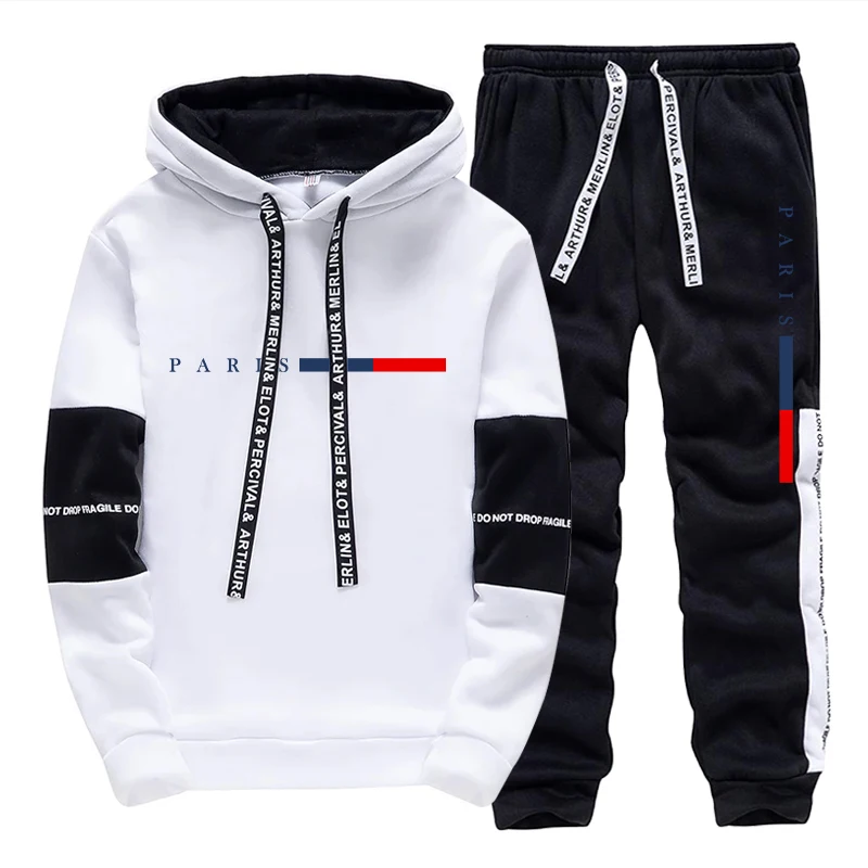 Men's Set/Hoodie/Pants Paris F - огляд і ціна Street Fashion In China