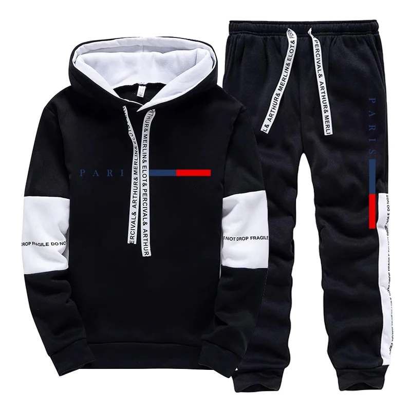 Men's Set/Hoodie/Pants Paris F - огляд і ціна Street Fashion In China