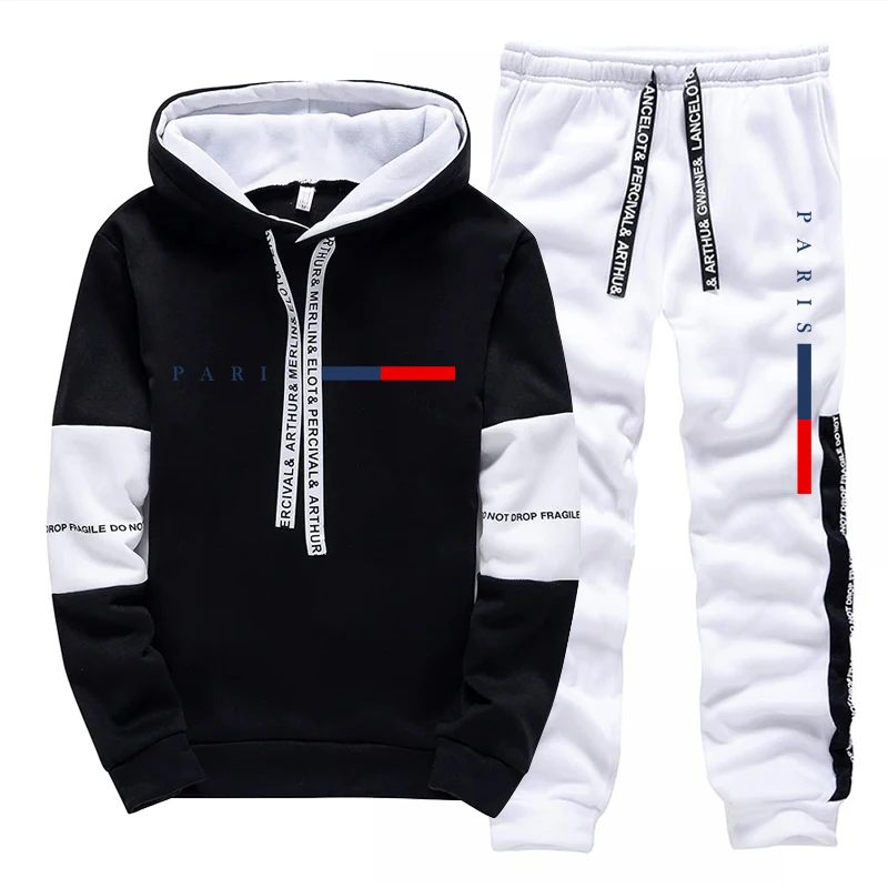 Men's Set/Hoodie/Pants Paris F - огляд і ціна Street Fashion In China