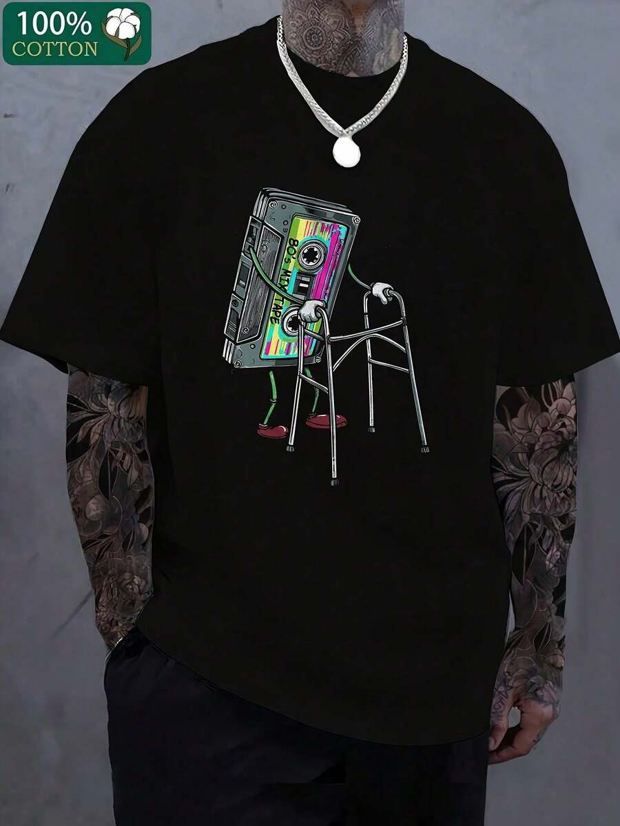 Printed Men's T-Shirt, Street  - огляд і ціна Street Fashion Essentials